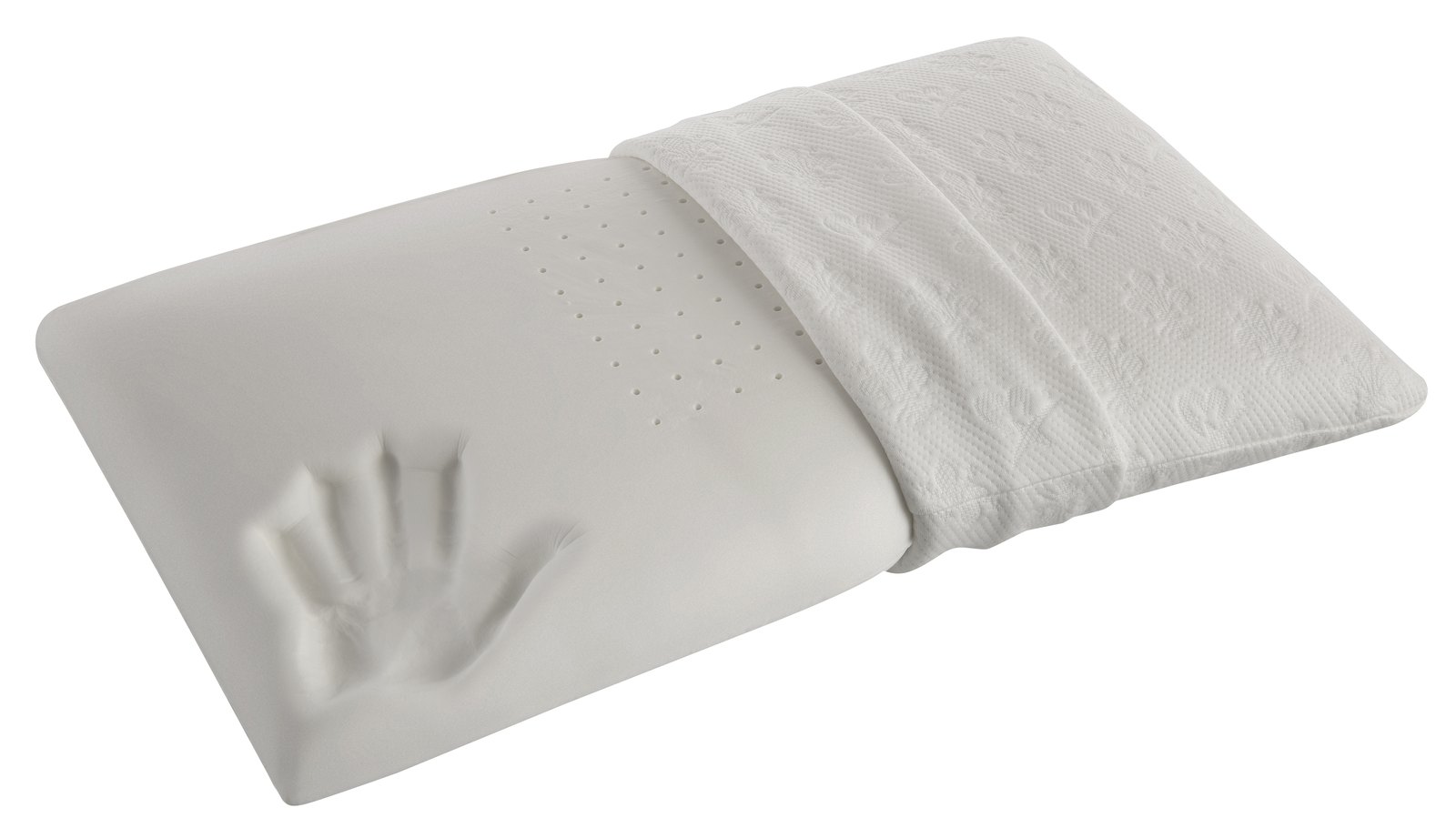 Magniflex Classico Pillow showing the Memoform core