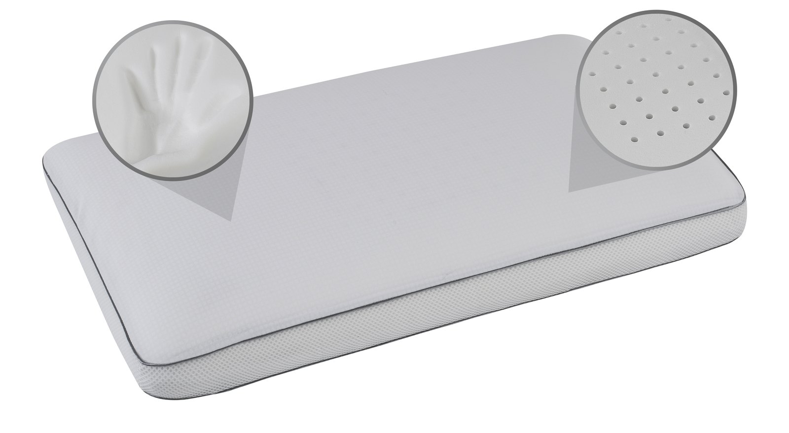 Magniflex Superiore Pillow with Airyform perforations
