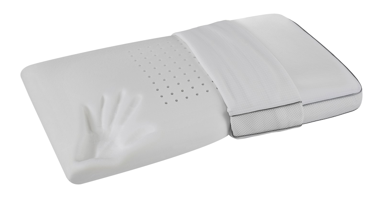 Magniflex Superiore Pillow showing the Memoform core
